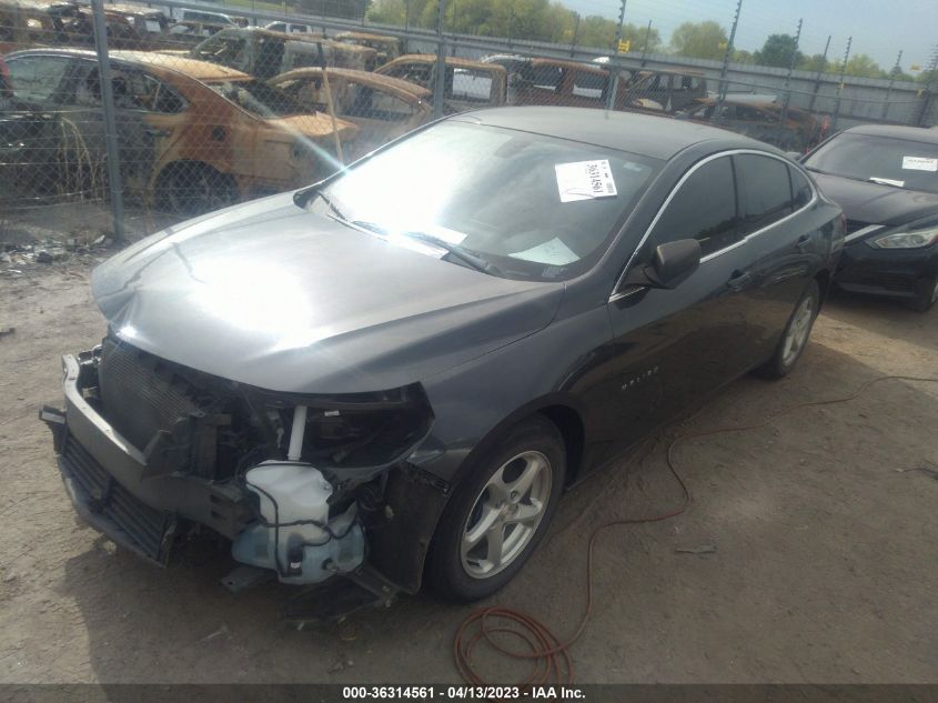 2017 CHEVROLET MALIBU LS - 1G1ZB5ST2HF281452