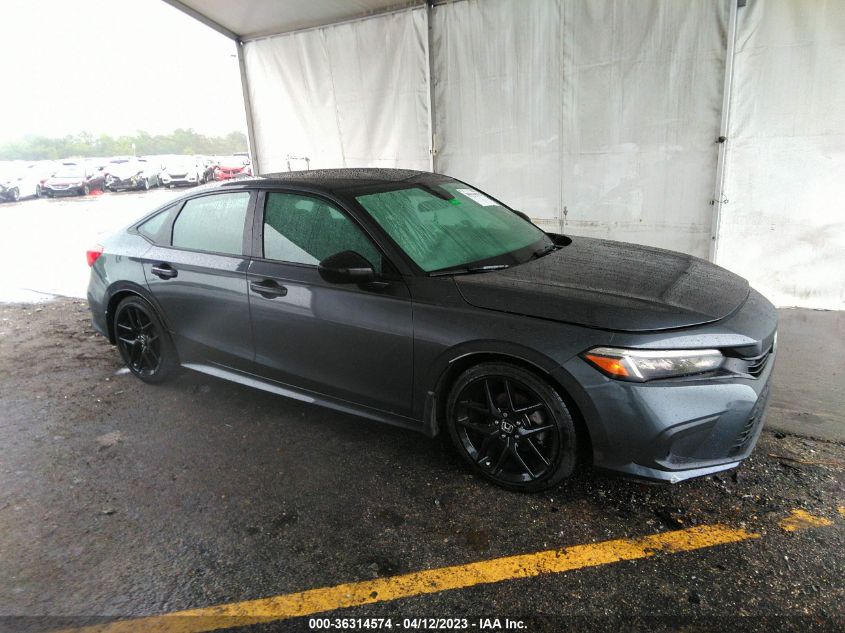 2022 HONDA CIVIC SEDAN SPORT - 2HGFE2F50NH560521