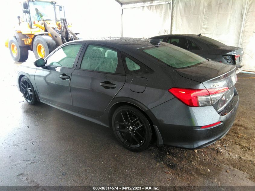 2022 HONDA CIVIC SEDAN SPORT - 2HGFE2F50NH560521