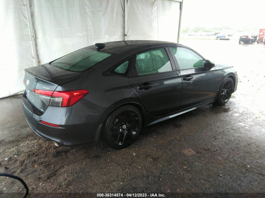 2022 HONDA CIVIC SEDAN SPORT - 2HGFE2F50NH560521