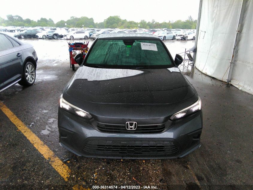 2022 HONDA CIVIC SEDAN SPORT - 2HGFE2F50NH560521