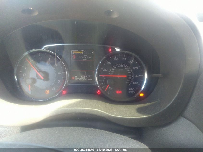 2019 SUBARU WRX - JF1VA1A64K9823093