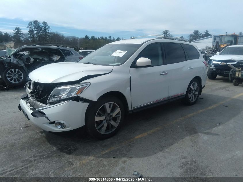 2013 NISSAN PATHFINDER PLATINUM - 5N1AR2MM8DC616192