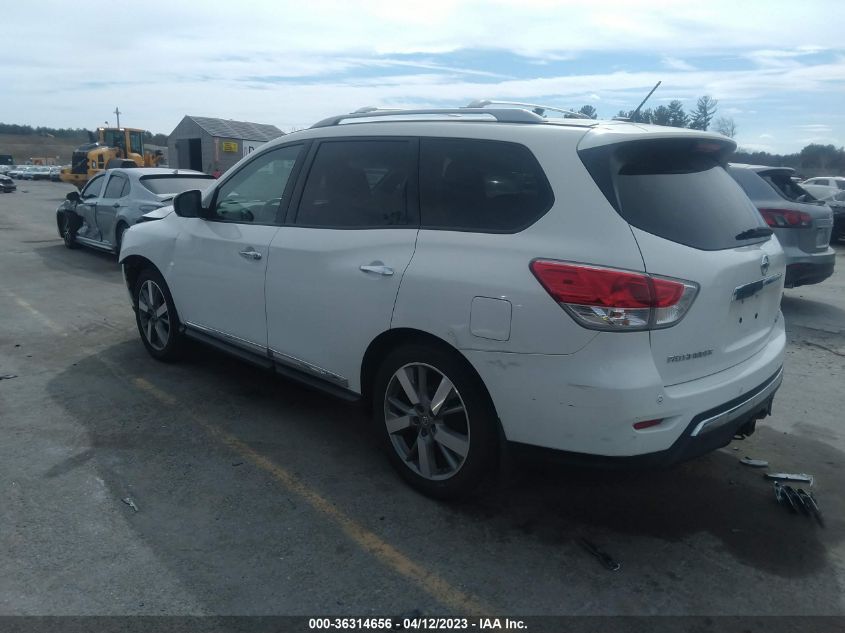 2013 NISSAN PATHFINDER PLATINUM - 5N1AR2MM8DC616192