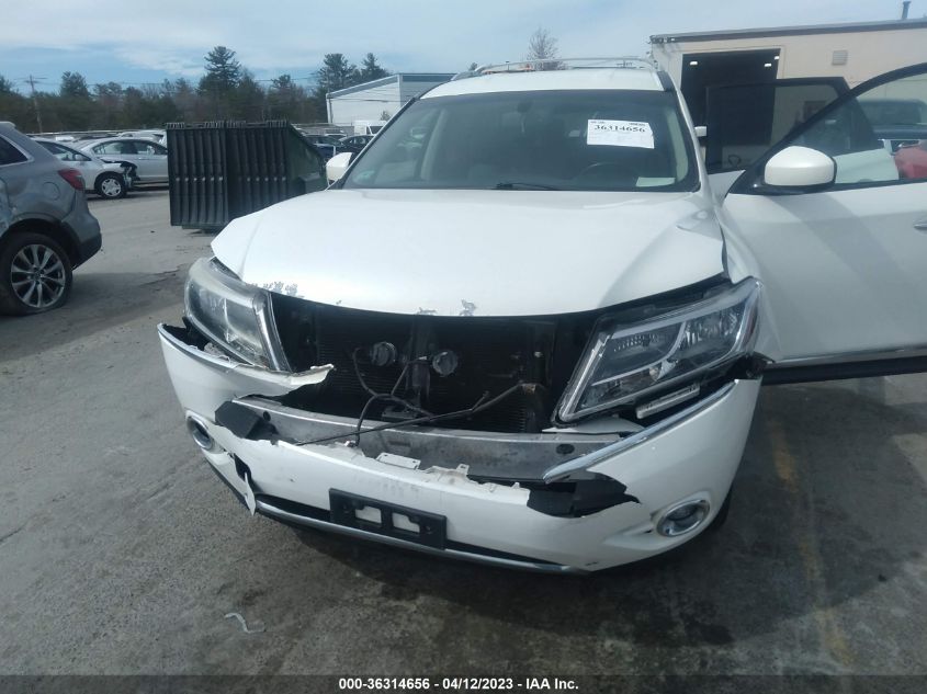2013 NISSAN PATHFINDER PLATINUM - 5N1AR2MM8DC616192