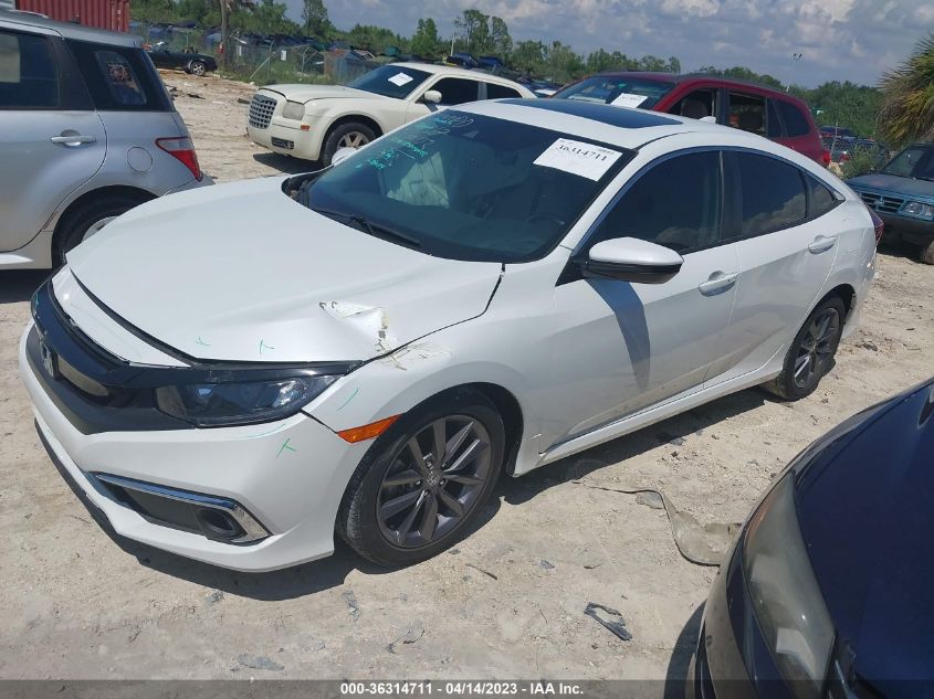 2020 HONDA CIVIC SEDAN EX-L - 19XFC1F73LE006818