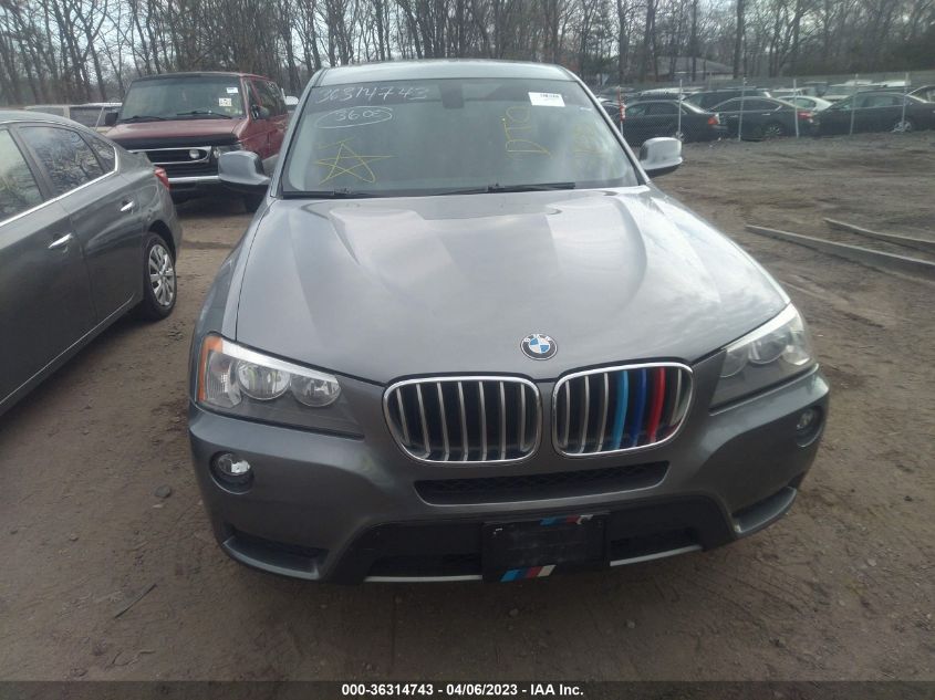 2013 BMW X3 XDRIVE28I - 5UXWX9C56D0A31777