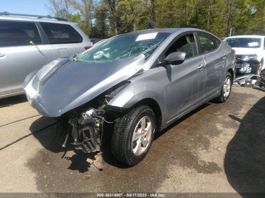 2015 HYUNDAI ELANTRA SE - KMHDH4AE7FU297972