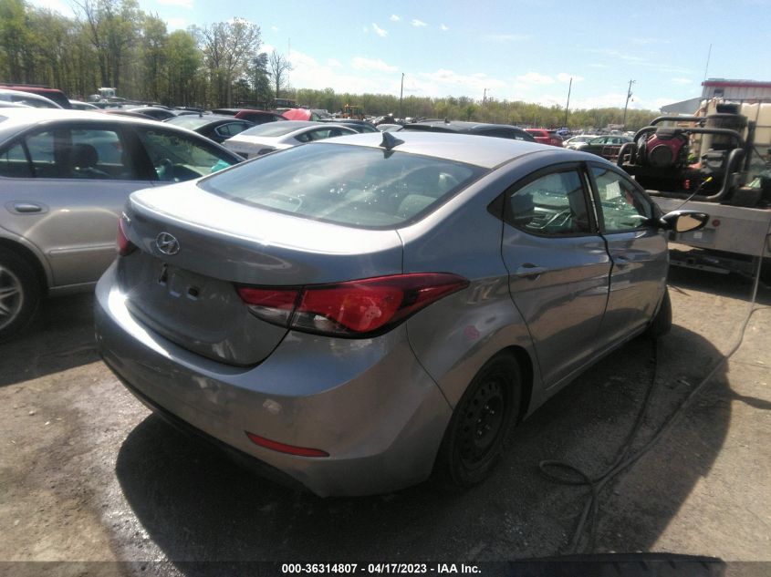 2015 HYUNDAI ELANTRA SE - KMHDH4AE7FU297972