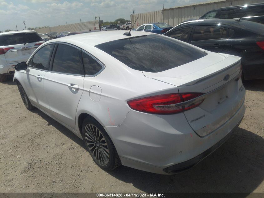 2017 FORD FUSION TITANIUM/PLATINUM - 3FA6P0K94HR131760