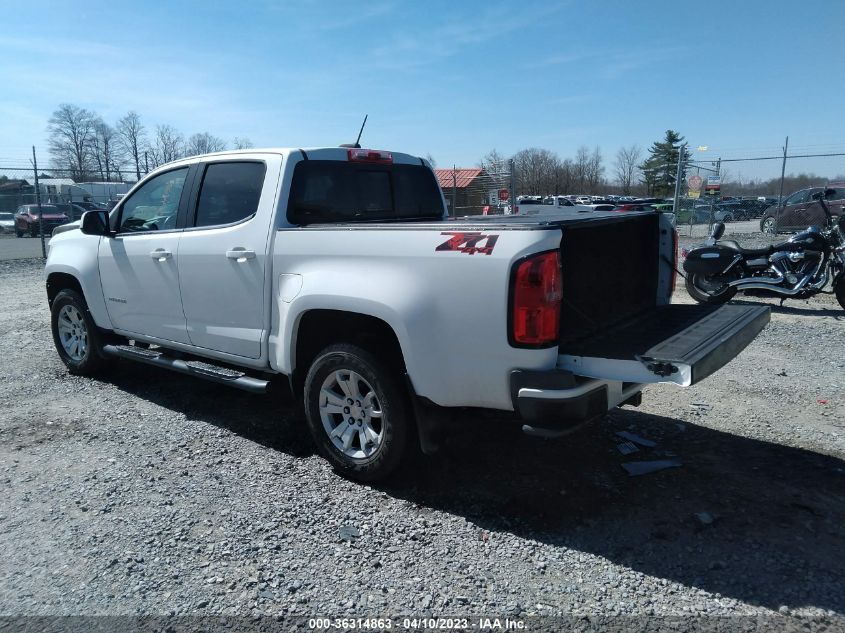 2017 CHEVROLET COLORADO 4WD LT - 1GCGTCEN2H1165601