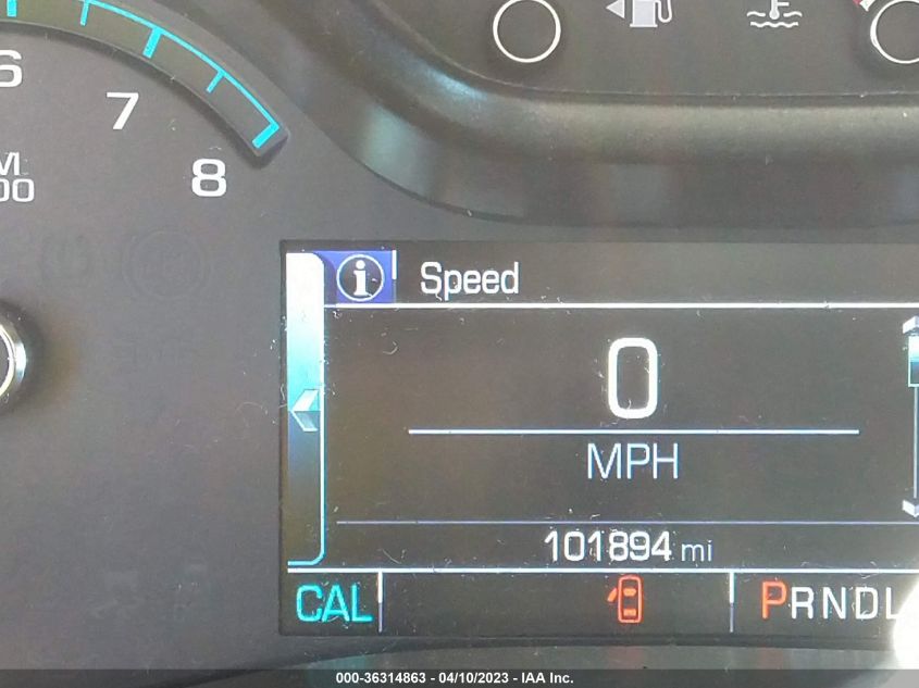 2017 CHEVROLET COLORADO 4WD LT - 1GCGTCEN2H1165601