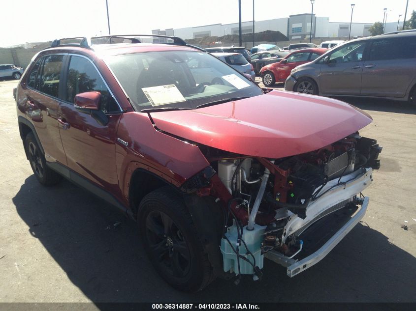 2021 TOYOTA RAV4 HYBRID LE - 4T3MWRFV3MU036466