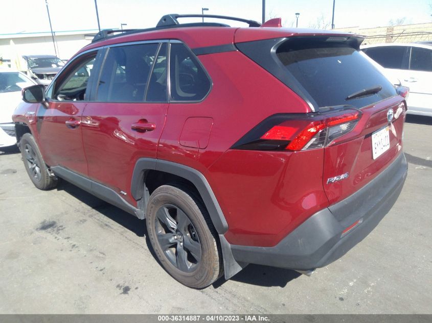 2021 TOYOTA RAV4 HYBRID LE - 4T3MWRFV3MU036466