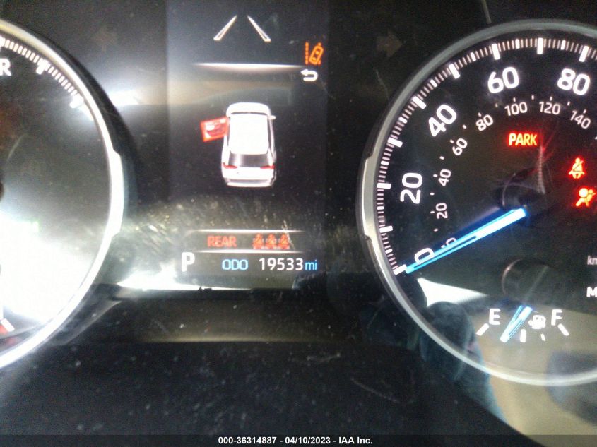 2021 TOYOTA RAV4 HYBRID LE - 4T3MWRFV3MU036466