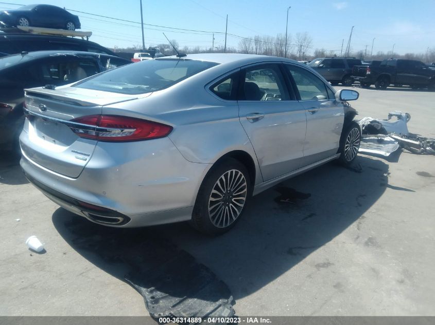 2018 FORD FUSION TITANIUM/PLATINUM - 3FA6P0D93JR154837