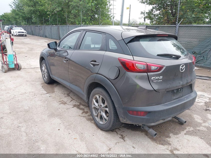 VIN JM1DKDB72K1453515 2019 MAZDA CX-3 SPORT