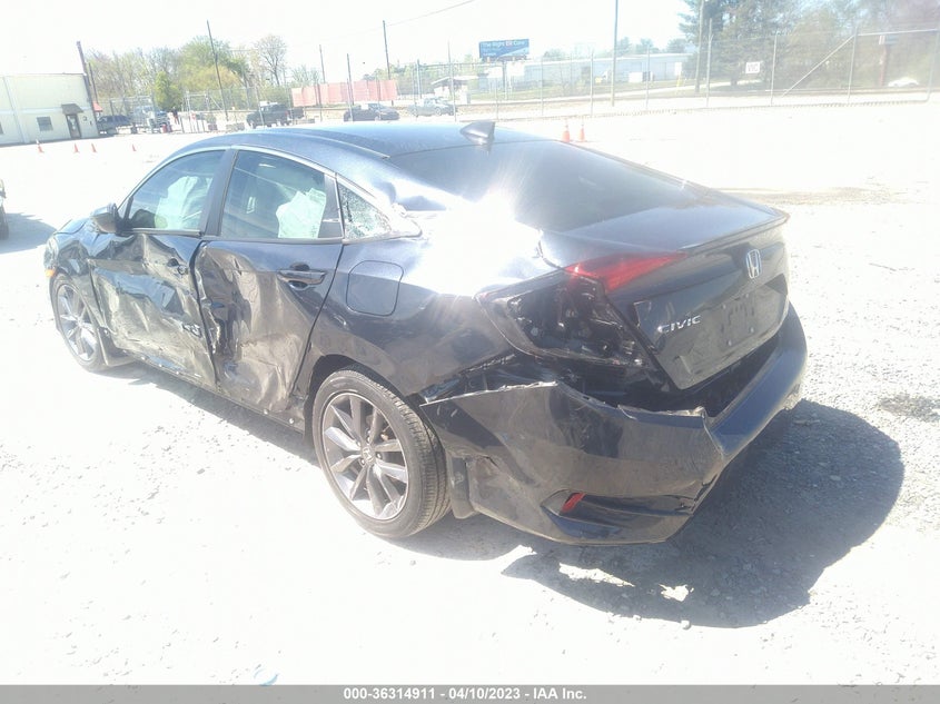 VIN 19XFC1F34LE019137 2020 HONDA CIVIC SEDAN EX