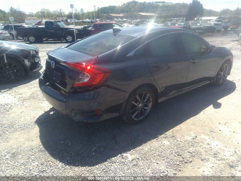VIN 19XFC1F34LE019137 2020 HONDA CIVIC SEDAN EX