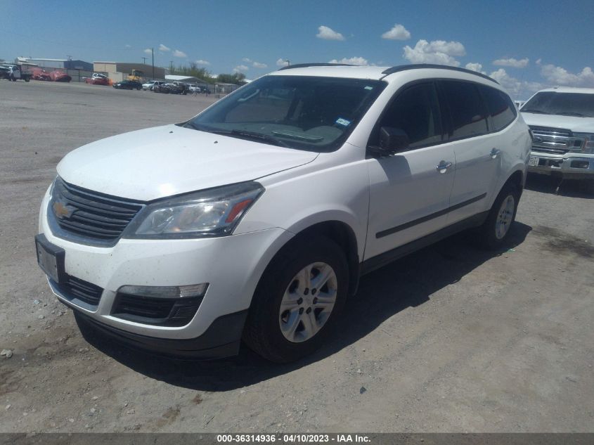 2014 CHEVROLET TRAVERSE LS - 1GNKRFED7EJ228860