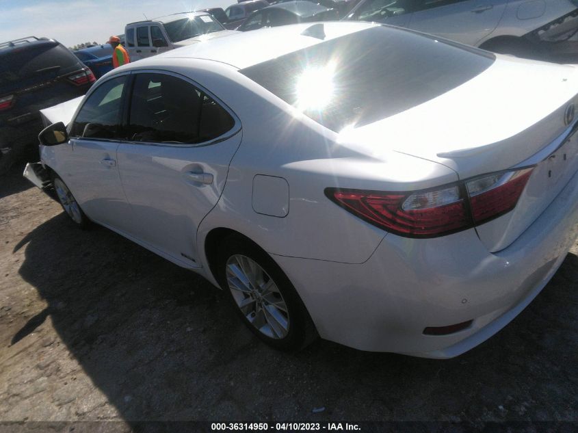 2015 LEXUS ES 300H HYBRID JTHBW1GG0F2096403