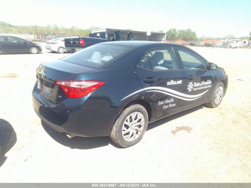 2019 TOYOTA COROLLA L/LE/SE/XLE/XSE - 2T1BURHE5KC228229