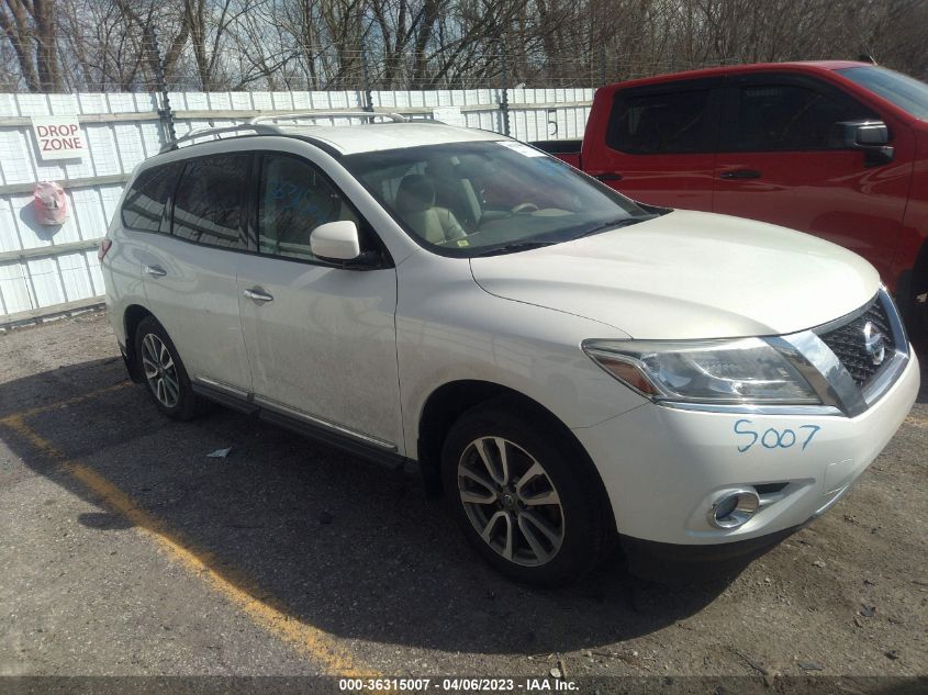 2013 NISSAN PATHFINDER SL - 5N1AR2MM5DC635279