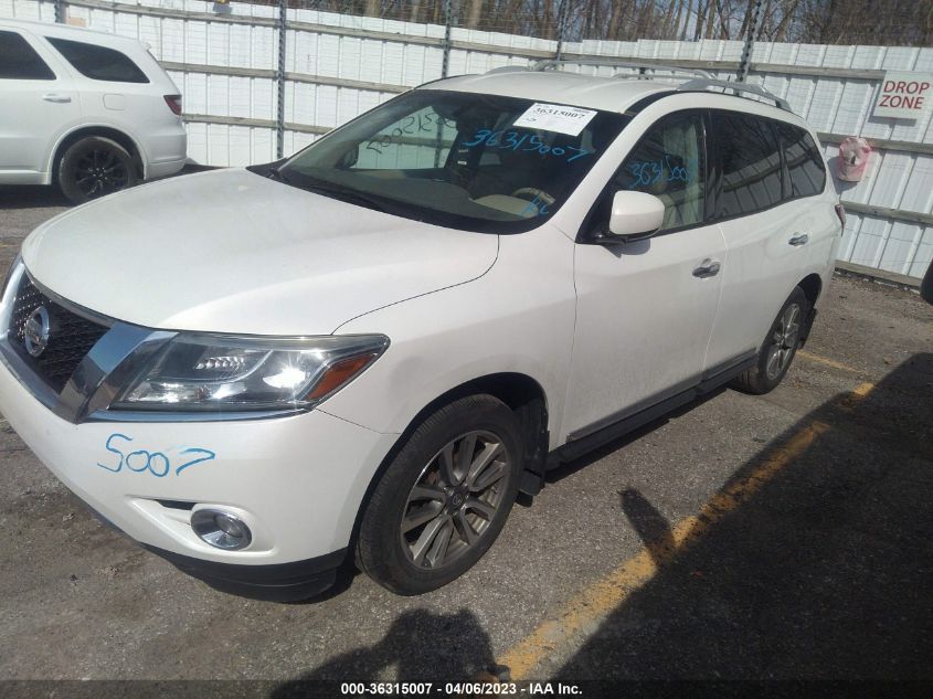 2013 NISSAN PATHFINDER SL - 5N1AR2MM5DC635279