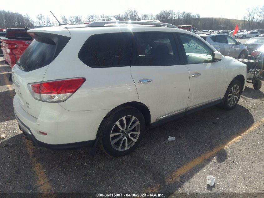 2013 NISSAN PATHFINDER SL - 5N1AR2MM5DC635279