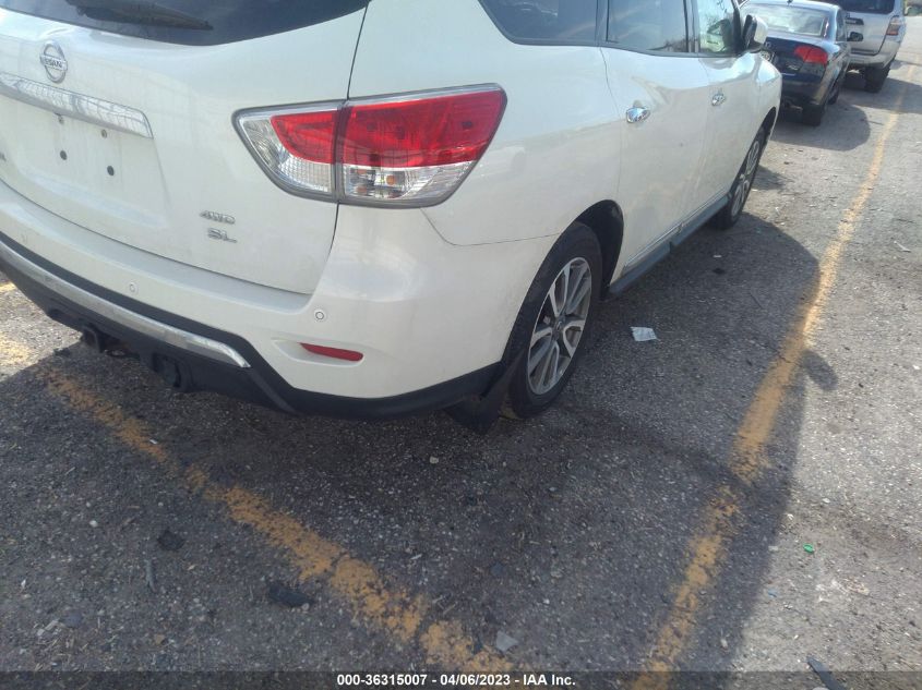 2013 NISSAN PATHFINDER SL - 5N1AR2MM5DC635279