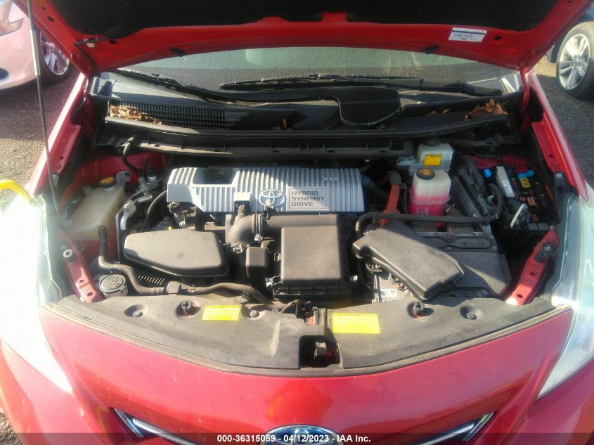 2013 TOYOTA PRIUS V TWO/THREE/FIVE - JTDZN3EU4D3198074