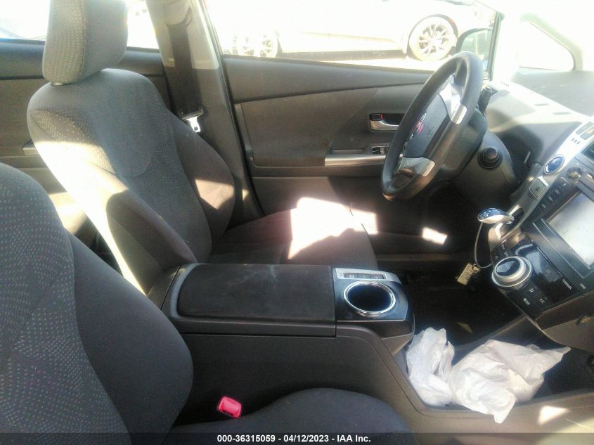 2013 TOYOTA PRIUS V TWO/THREE/FIVE - JTDZN3EU4D3198074