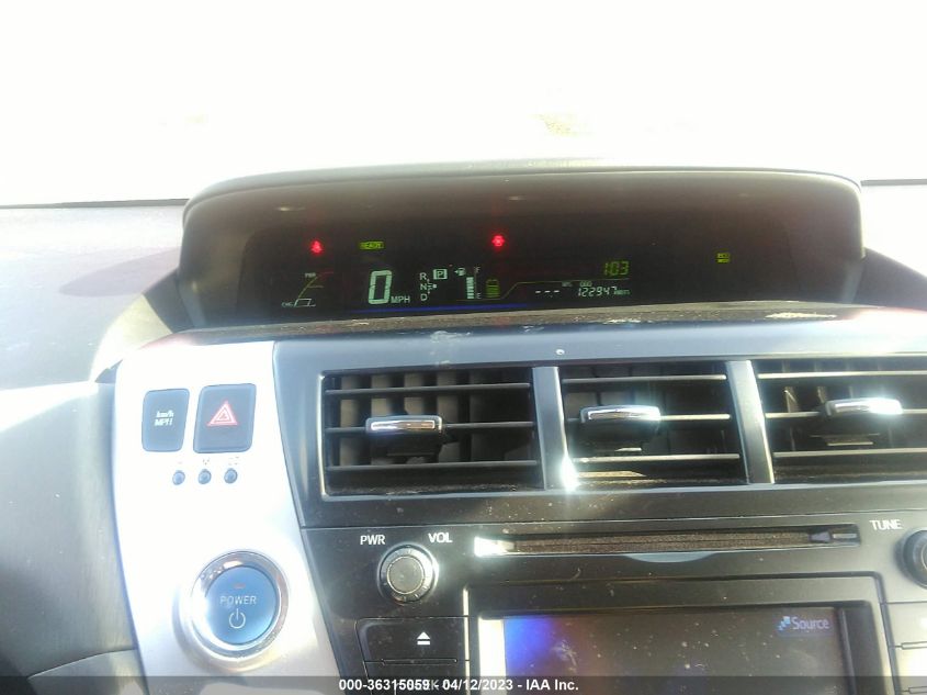 2013 TOYOTA PRIUS V TWO/THREE/FIVE - JTDZN3EU4D3198074