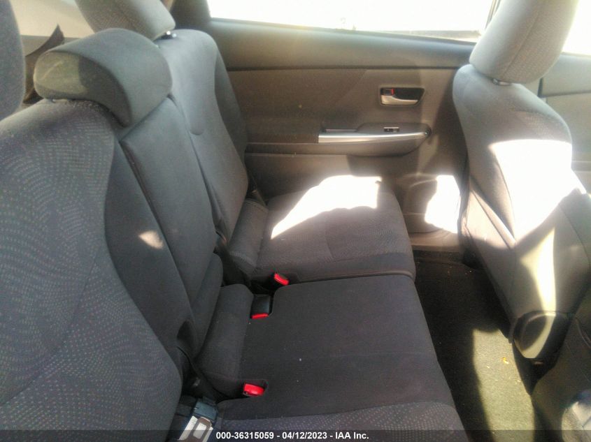 2013 TOYOTA PRIUS V TWO/THREE/FIVE - JTDZN3EU4D3198074