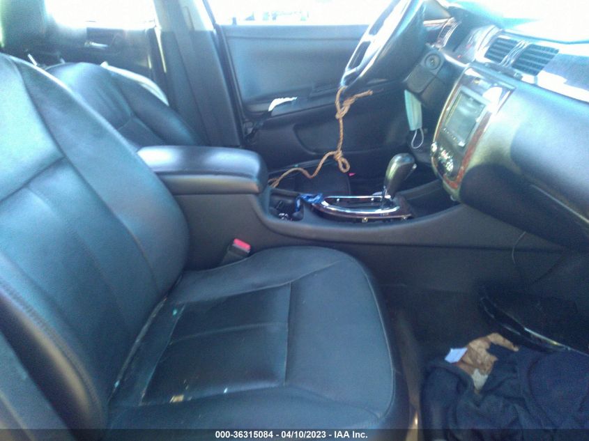 2013 CHEVROLET IMPALA LTZ - 2G1WC5E39D1238336