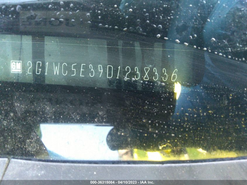 2013 CHEVROLET IMPALA LTZ - 2G1WC5E39D1238336