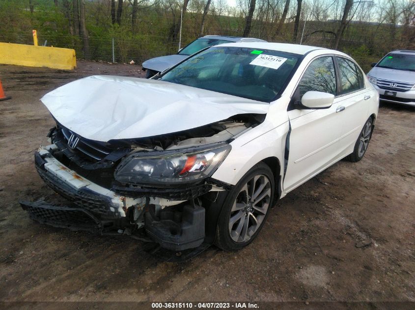2014 HONDA ACCORD SEDAN SPORT - 1HGCR2F52EA248108
