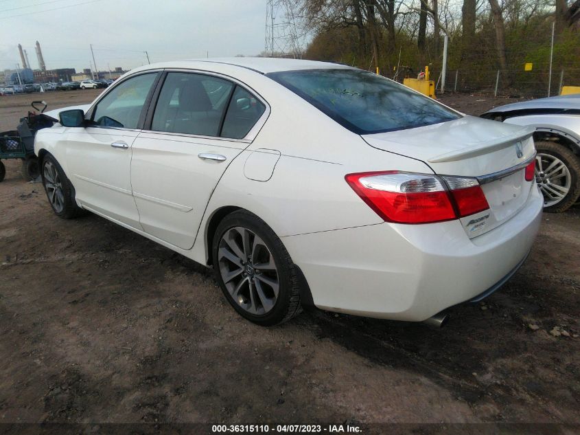 2014 HONDA ACCORD SEDAN SPORT - 1HGCR2F52EA248108