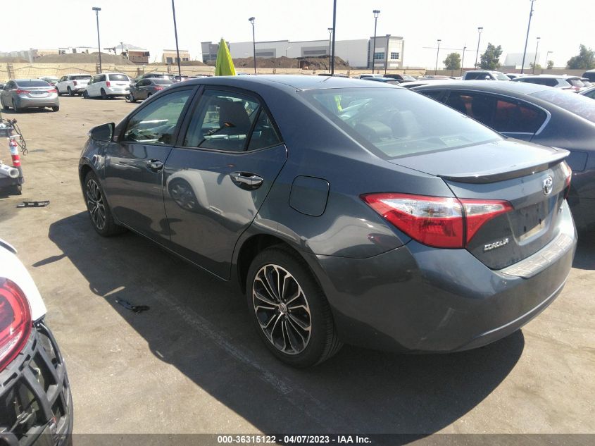 2016 TOYOTA COROLLA S - 2T1BURHEXGC585381