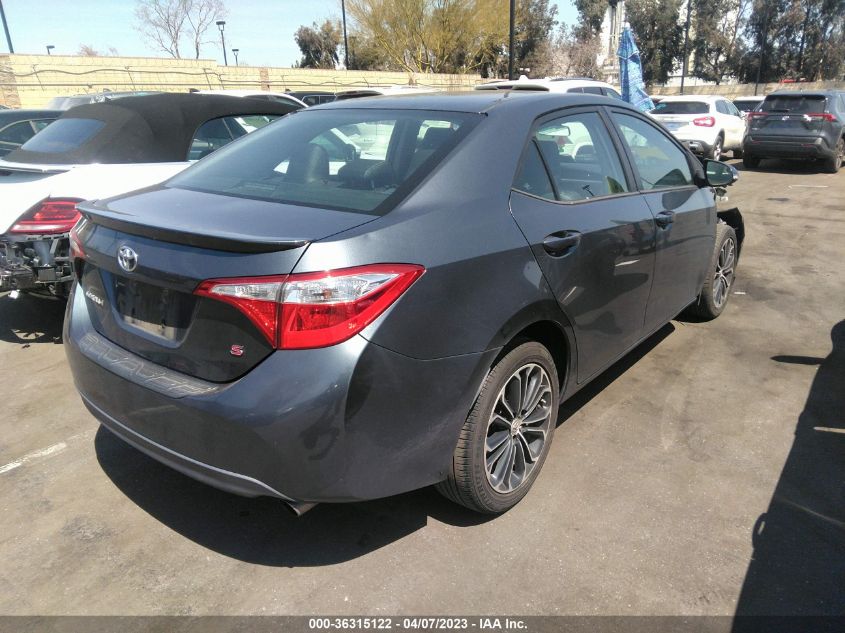 2016 TOYOTA COROLLA S - 2T1BURHEXGC585381