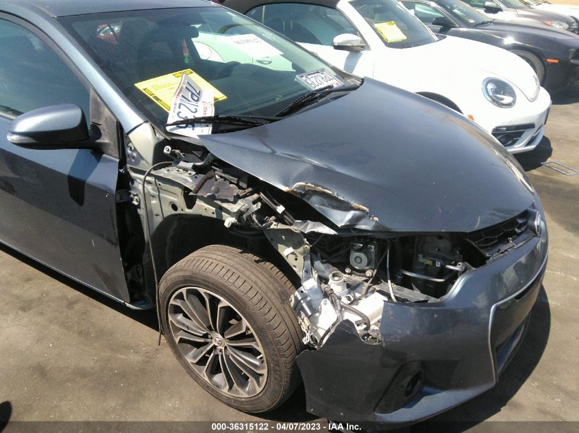 2016 TOYOTA COROLLA S - 2T1BURHEXGC585381