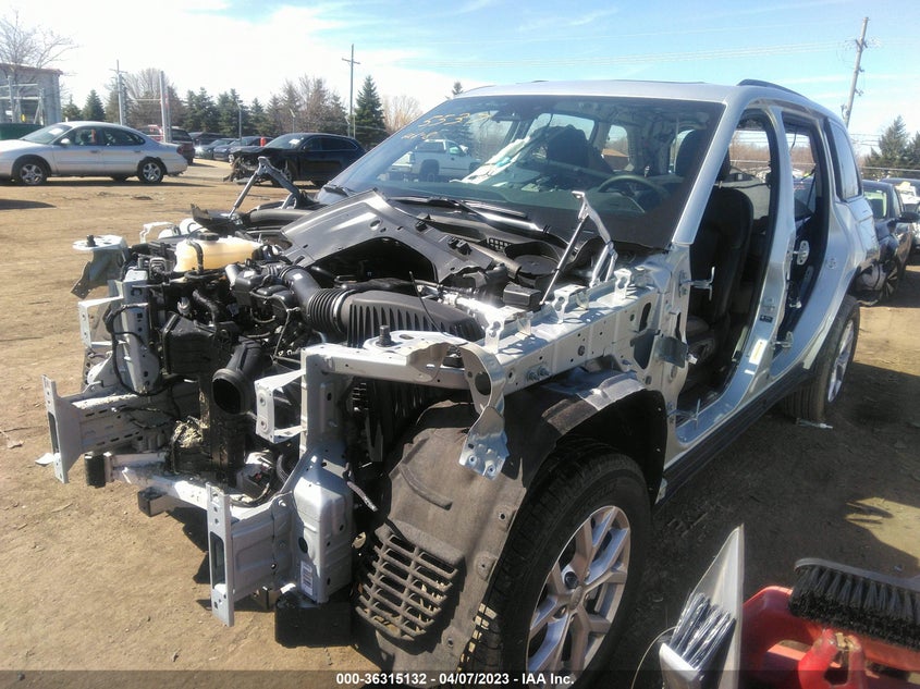 VIN 1C4RJHBG8N8635537 2022 JEEP GRAND CHEROKEE LIMITED