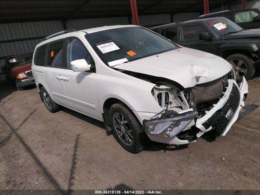 2014 KIA SEDONA LX - KNDMG4C73E6587165