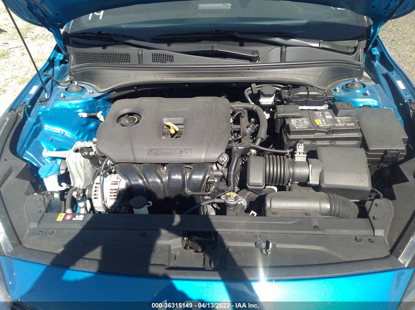 VIN 3KPF54AD2NE491481 2022 KIA FORTE GT-LINE