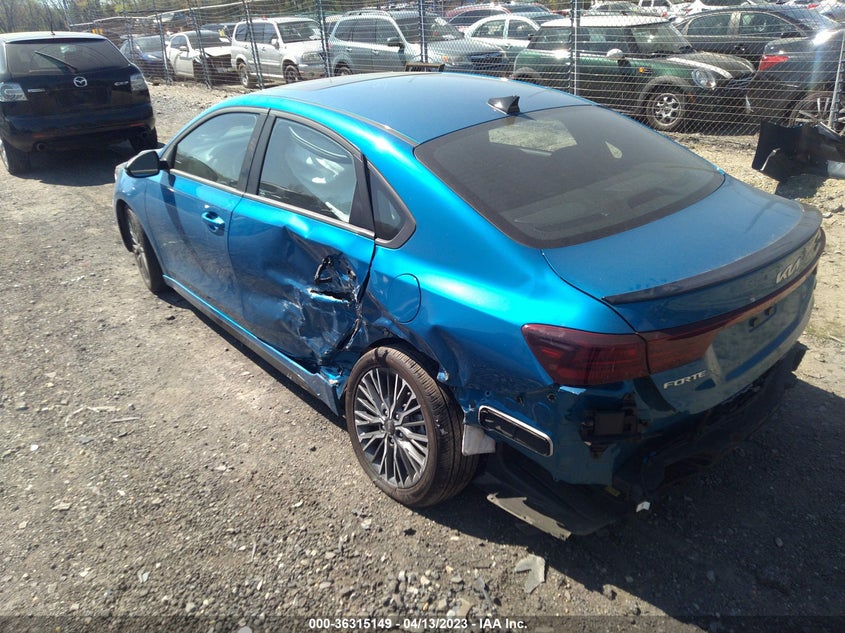 VIN 3KPF54AD2NE491481 2022 KIA FORTE GT-LINE