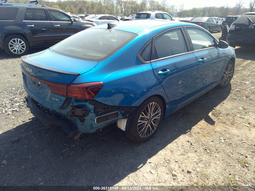VIN 3KPF54AD2NE491481 2022 KIA FORTE GT-LINE