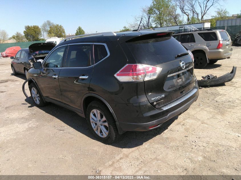 2016 NISSAN ROGUE SV - KNMAT2MV8GP716272