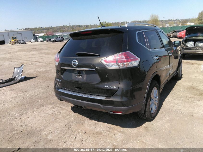 2016 NISSAN ROGUE SV - KNMAT2MV8GP716272