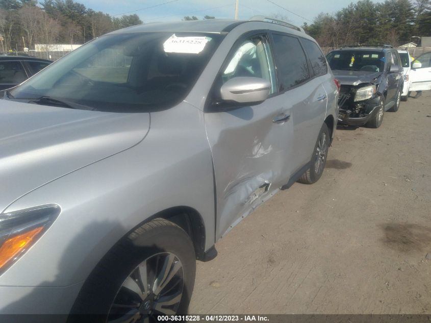 2017 NISSAN PATHFINDER SV - 5N1DR2MM1HC665446