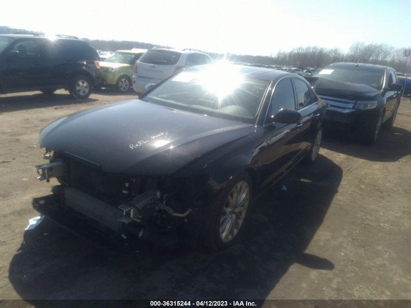 2013 AUDI A6 2.0T PREMIUM PLUS - WAUGFAFC4DN154981